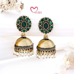 Ear ring Athena Solitaire Hoop Earrings